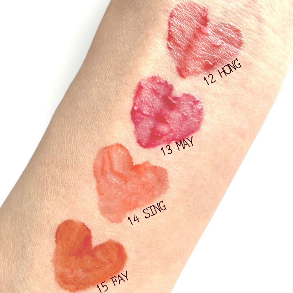 ホリカホリカ ハートクラッシュグローティントエアー/HOLIKA HOLIKA/リップティントを使ったクチコミ(4枚目)