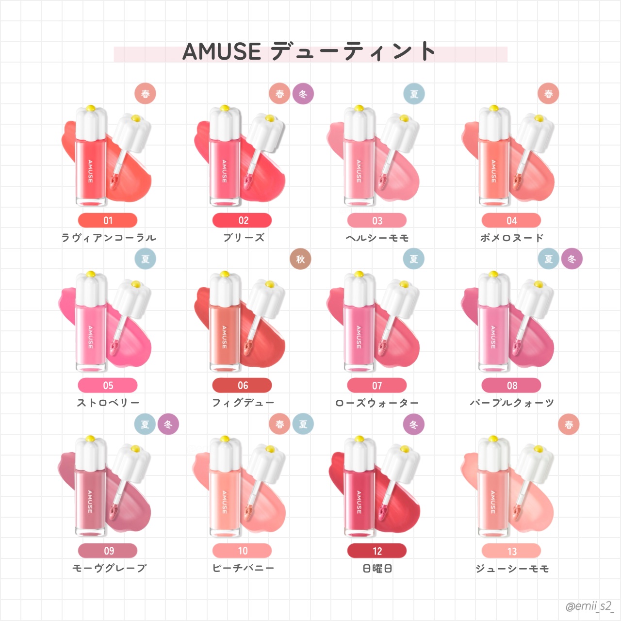 デューティント/AMUSE/リップティントを使ったクチコミ（3枚目）