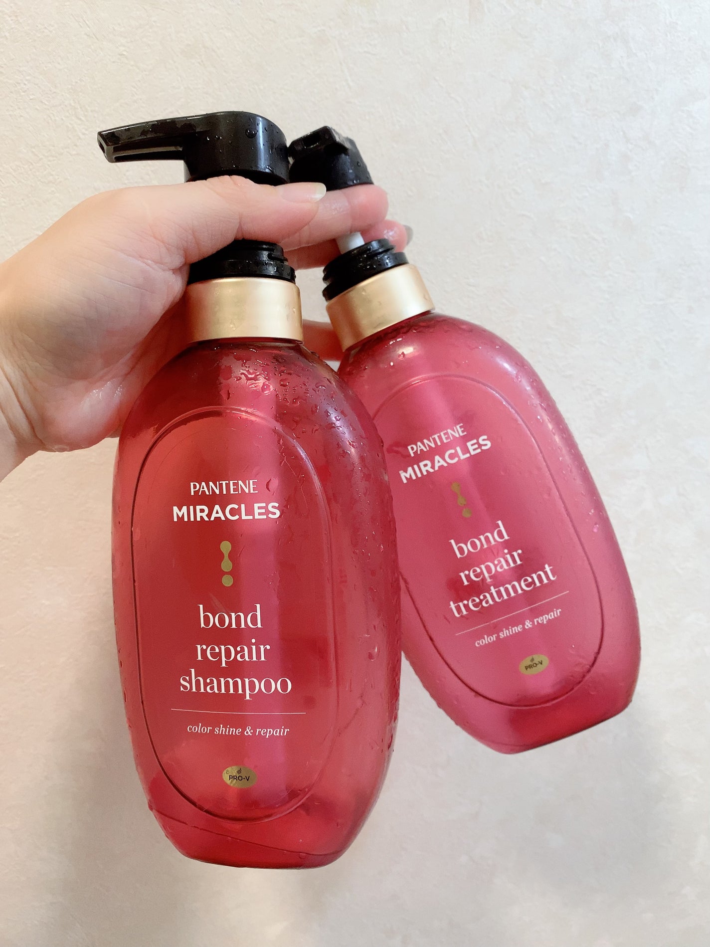 ボンド リペア (カラーシャイン & リペア) シャンプー & トリートメント/パンテーン/市販シャンプーを使ったクチコミ(1枚目)