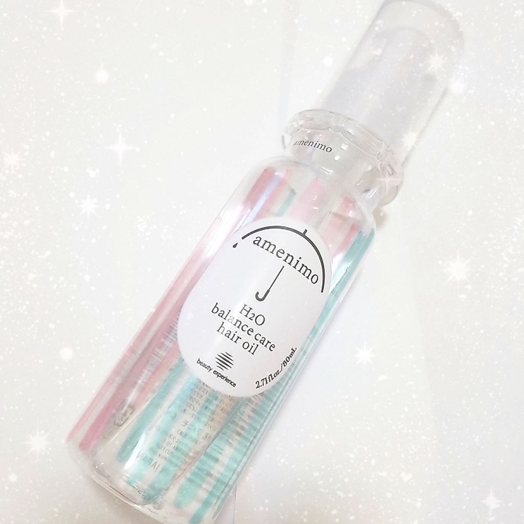 H2O バランスケア ヘアオイル/amenimo(アメニモ)/ヘアオイルを使ったクチコミ(1枚目)