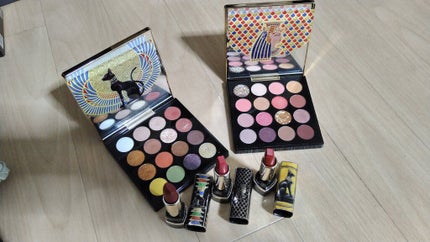 大英博物館 エジプトシリーズ アイシャドウパレット/ZEESEA/アイシャドウパレットを使ったクチコミ(1枚目)