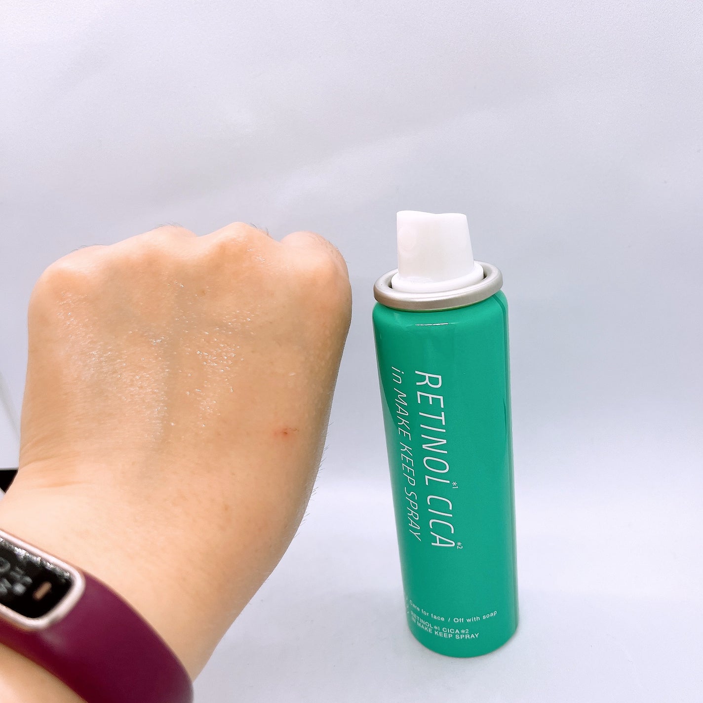 メイクキープスプレーR/shushupa!/ミスト状化粧水を使ったクチコミ(2枚目)