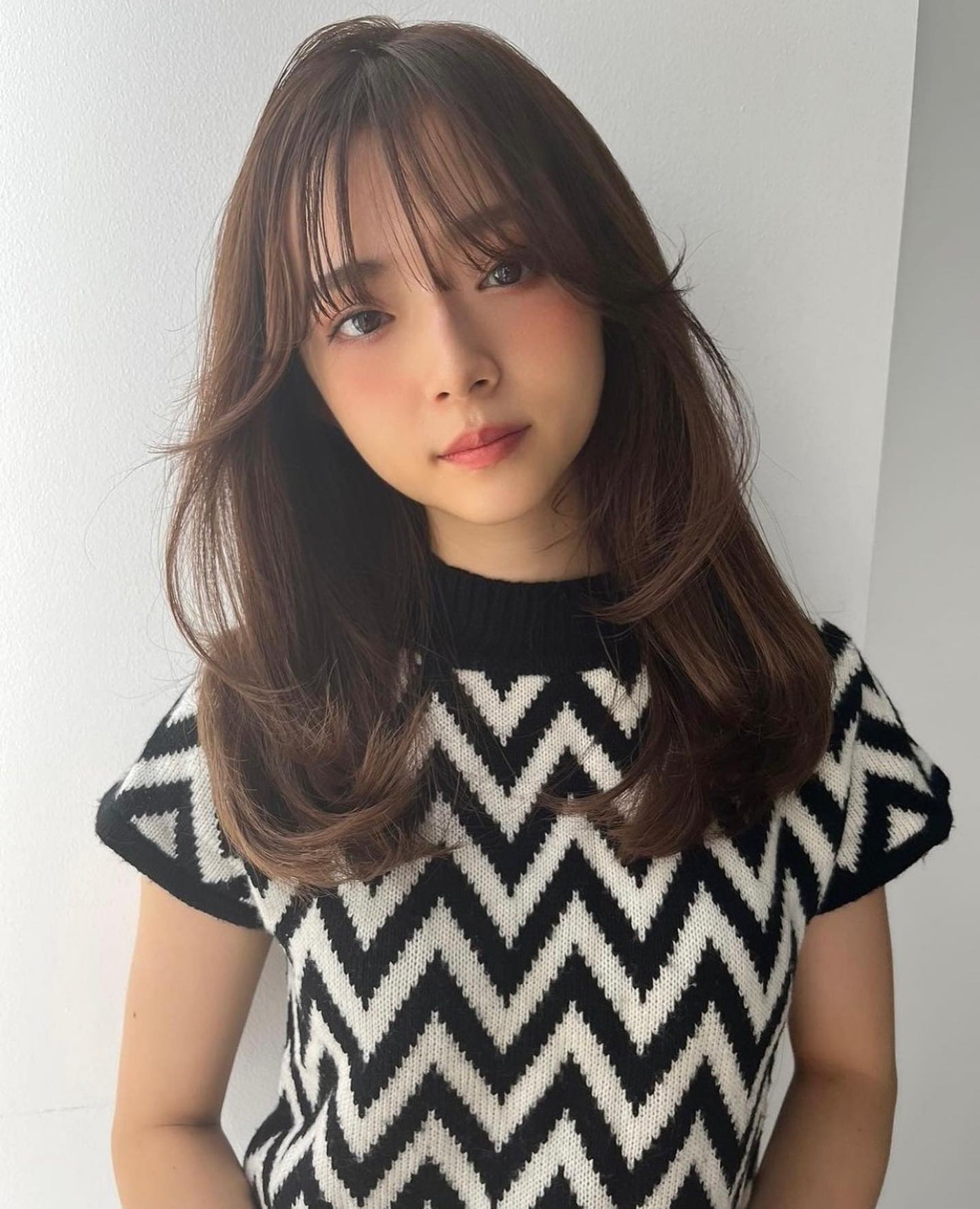 HARUNA on LIPS 「レイヤーカット✨とグラデーションカット✨✂️..シンプルで扱い..」(3枚目)