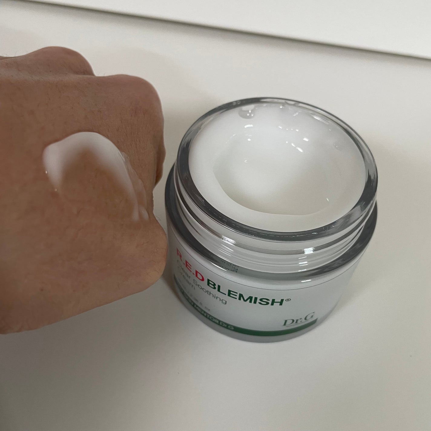 レッドブレミッシュ クリアスージングクリーム/Dr.G/フェイスクリームを使ったクチコミ(2枚目)