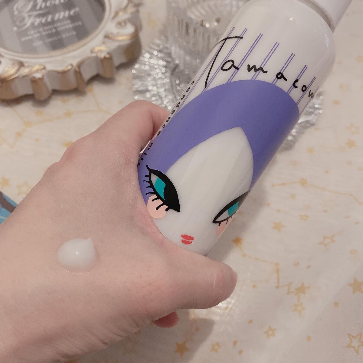 タマ コンデンス みるきぃセラム/Tamazon企画/ヘアミルクを使ったクチコミ(5枚目)