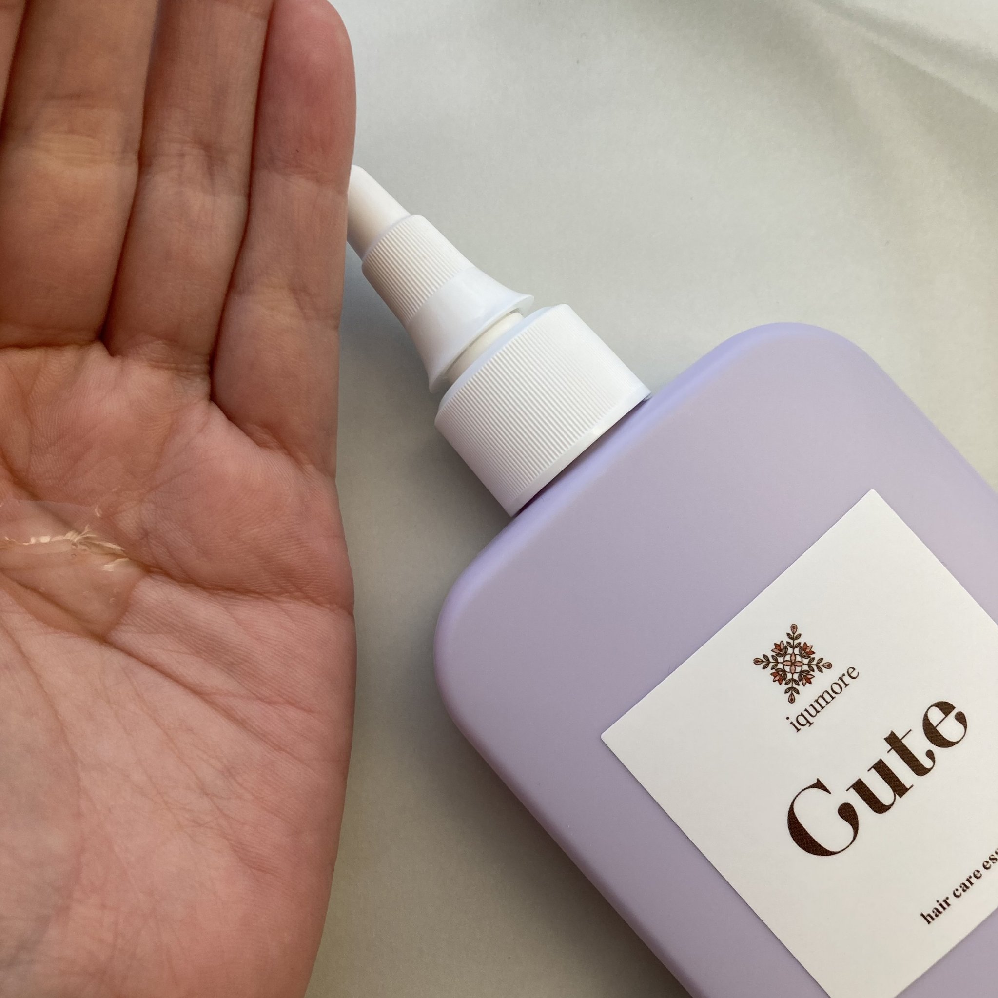 キュートヘアケアエッセンス/iqumore/頭皮ローションを使ったクチコミ（3枚目）