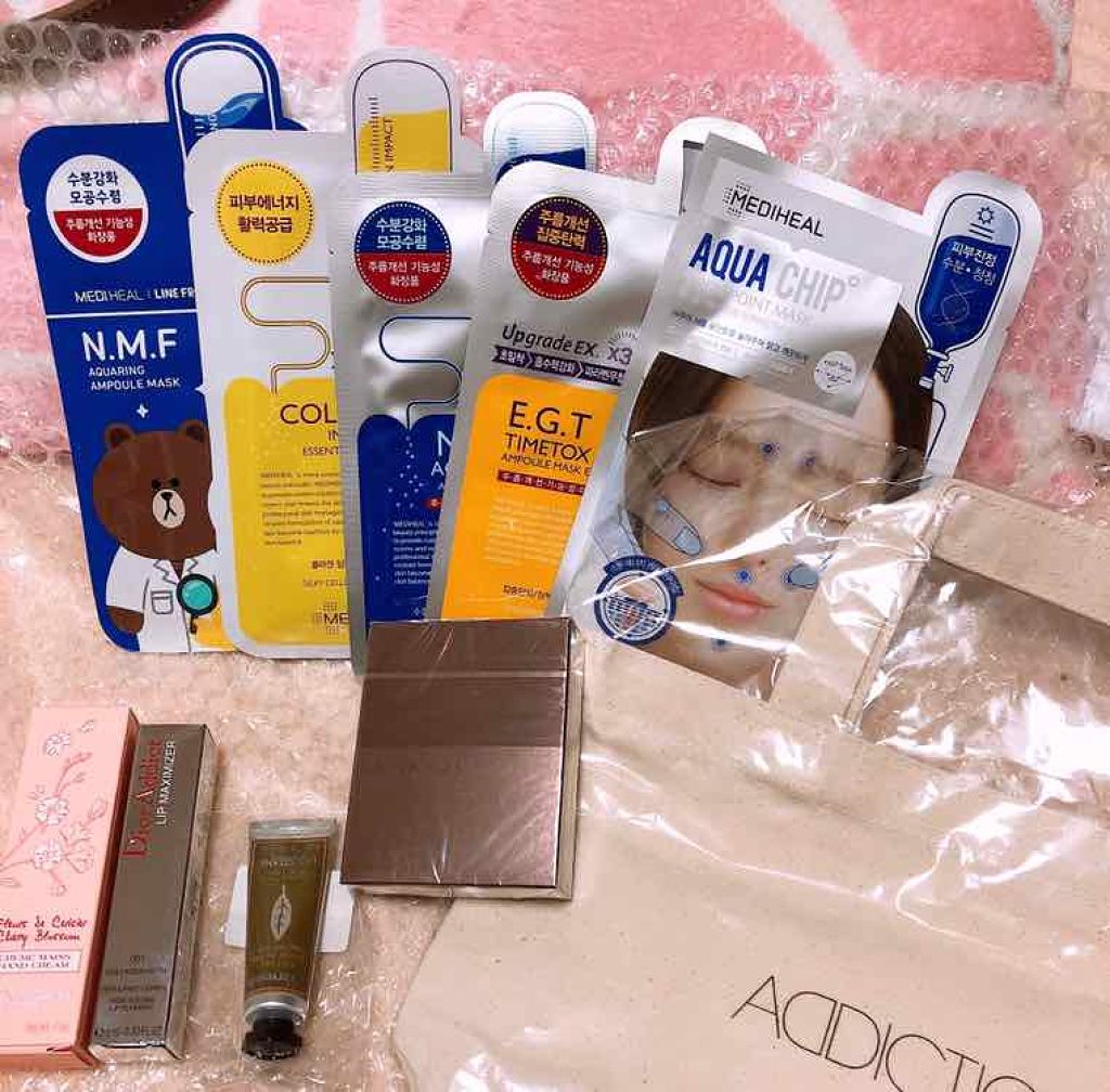 Qoo10 福袋/Qoo10/メイクアップキットを使ったクチコミ(1枚目)