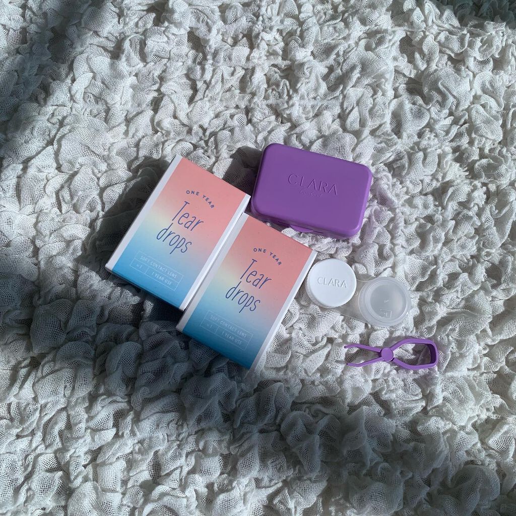 ティアドロップ/CLARA CONTACT/カラーコンタクトレンズを使ったクチコミ(3枚目)