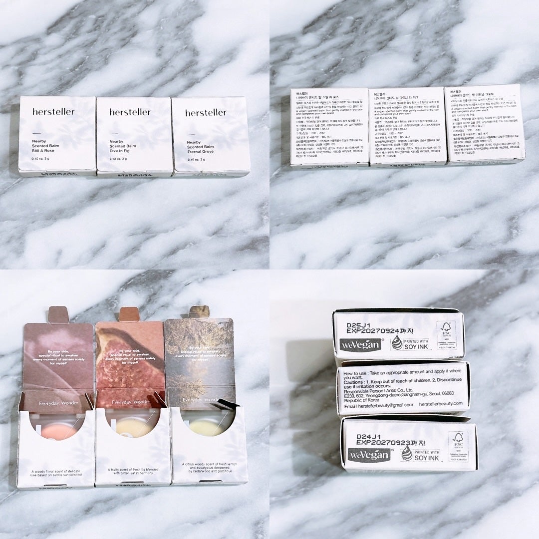 NEARBY Scented Balm Dive In Fig/Hersteller/香水(その他)を使ったクチコミ(2枚目)