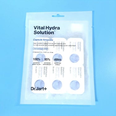 ドクタージャルト バイタル ハイドラ ソリューション カプセルアンプル/Dr.Jart＋/美容液を使ったクチコミ（10枚目）