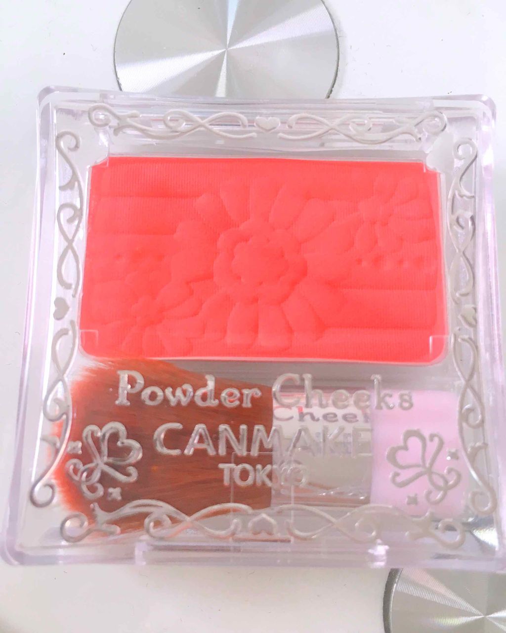 【旧品】パウダーチークス/キャンメイク/パウダーチークを使ったクチコミ(2枚目)