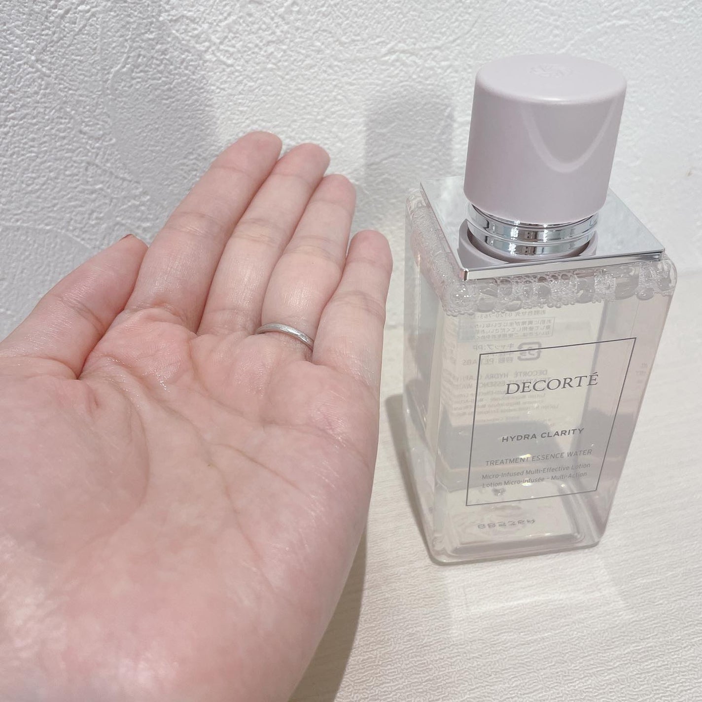 イドラクラリティ 薬用 トリートメント エッセンス ウォーター/DECORTÉ/化粧水を使ったクチコミ(5枚目)