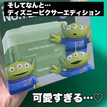 ティーツリー トラブルパッド/MEDIHEAL/トナーパッドを使ったクチコミ(4枚目)