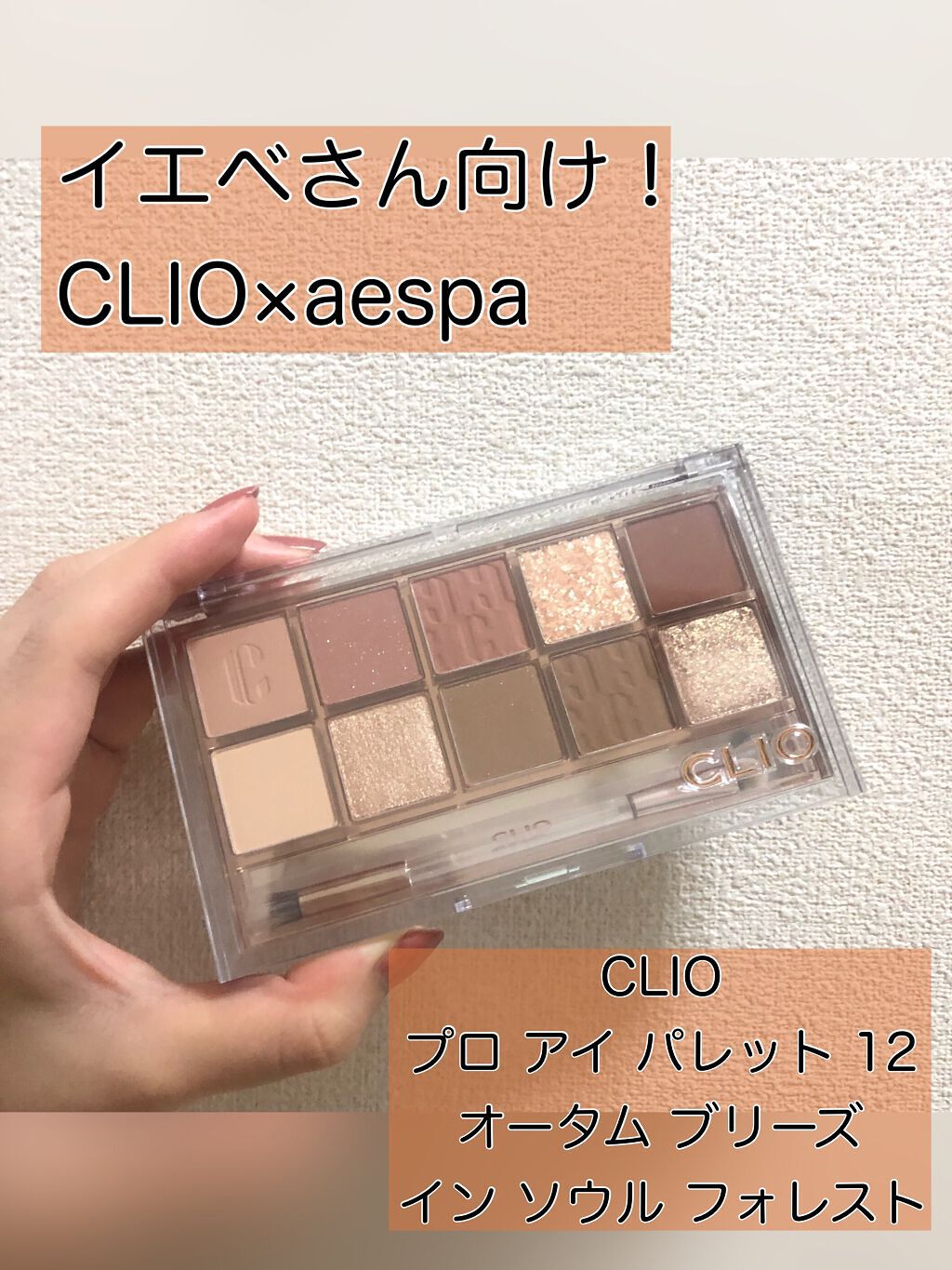プロ アイ パレット/CLIO/アイシャドウパレットを使ったクチコミ(1枚目)