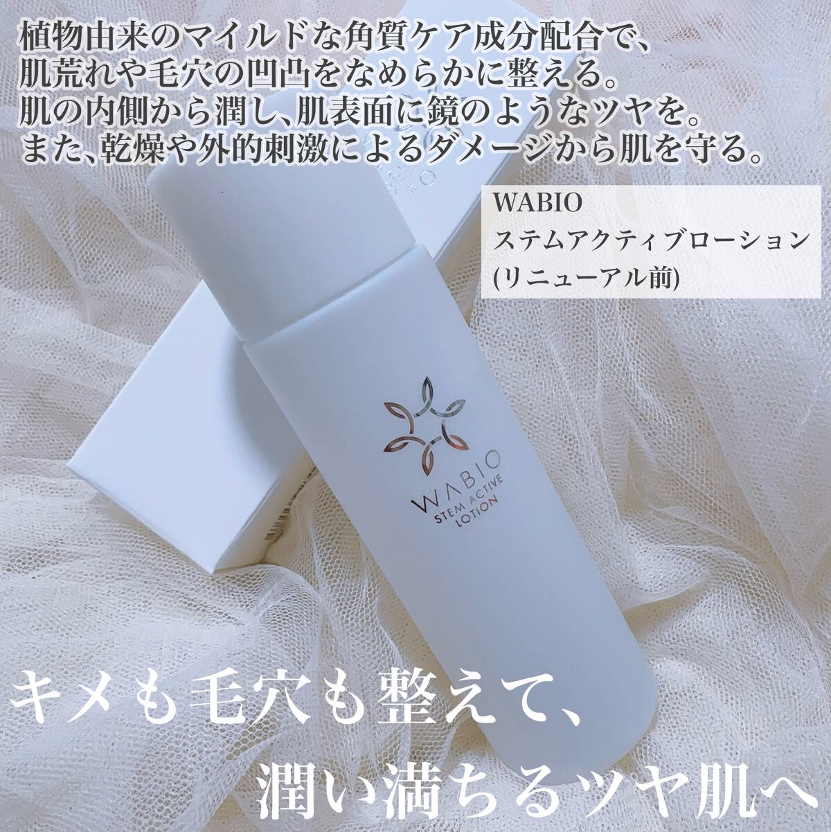 ステム アクティブ ローション/WABIO/化粧水を使ったクチコミ(2枚目)