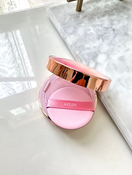 ピンクティーツリーカバーアップグロウクッション/APLIN/クッションファンデーションを使ったクチコミ(2枚目)