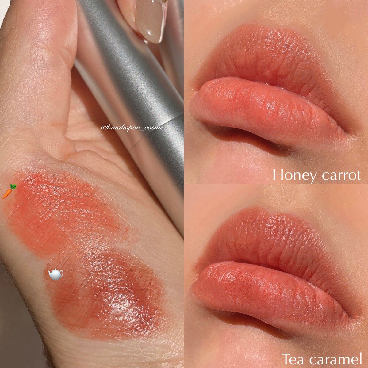 ルージュネス シフォンマット ティーキャラメル/オルビス/口紅を使ったクチコミ（2枚目）