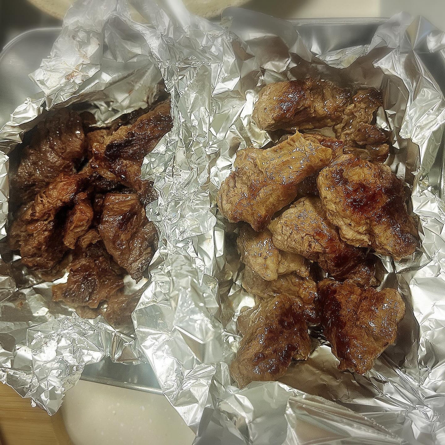 ひとりコスメ部 フォロバ100 on LIPS 「ワンダーステーキ様から、うちでも楽しめるステーキセットを頂きま..」(4枚目)