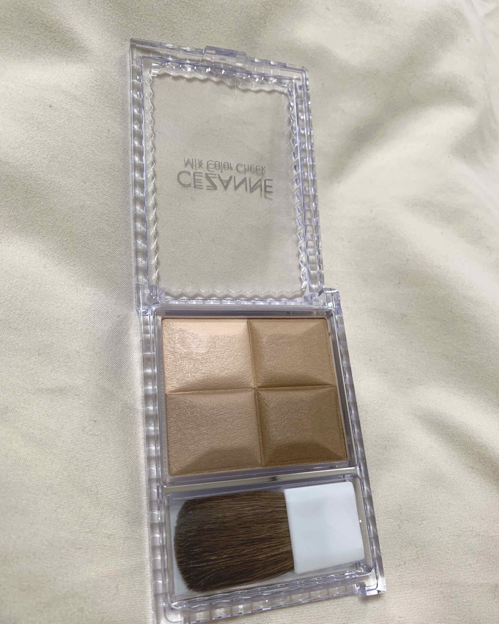 ミックスカラーチーク/CEZANNE/パウダーチークを使ったクチコミ(1枚目)