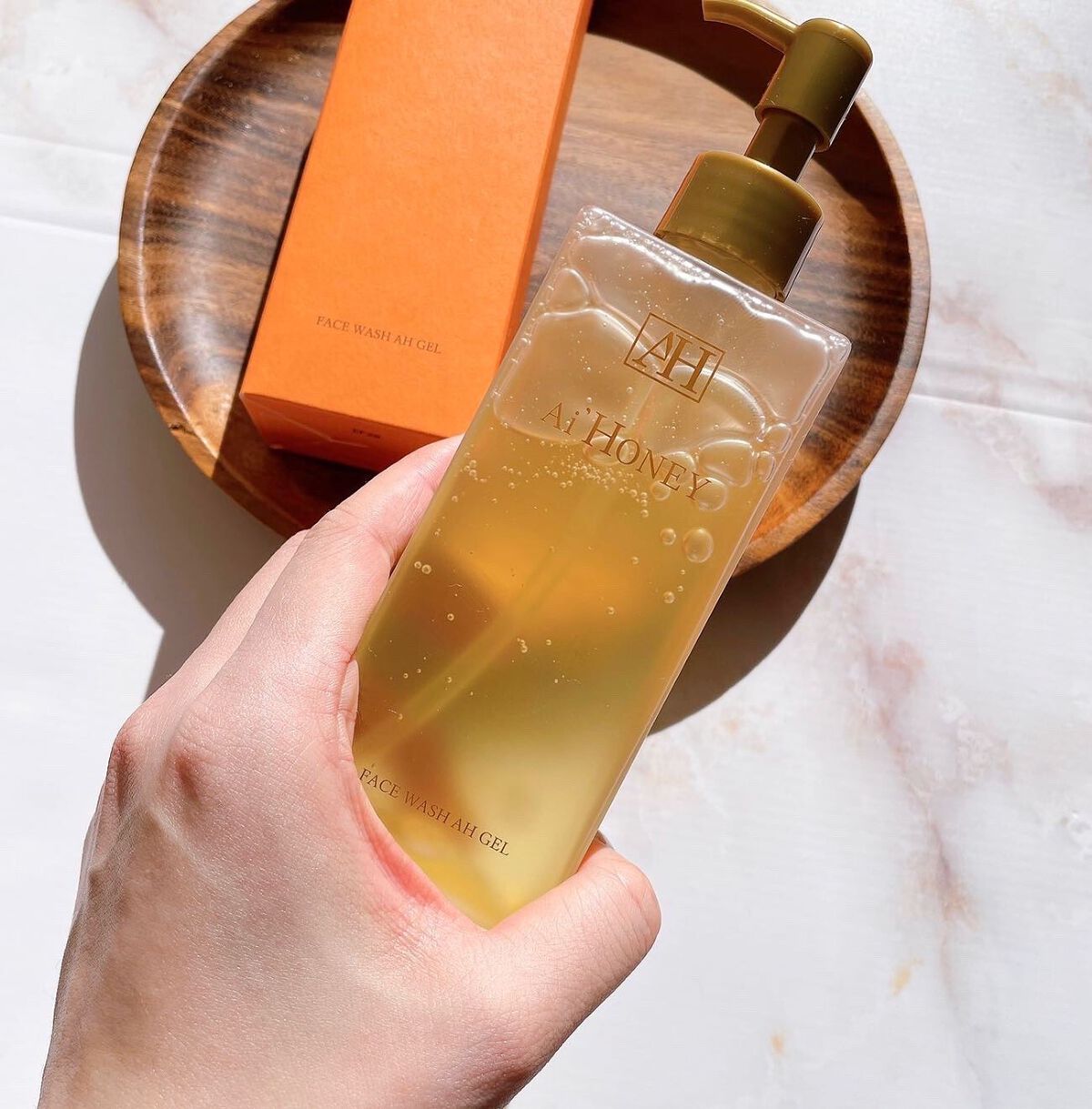 はちみつスキンケア FACE WASH AH GEL/AI HONEY /洗顔フォームを使ったクチコミ(7枚目)