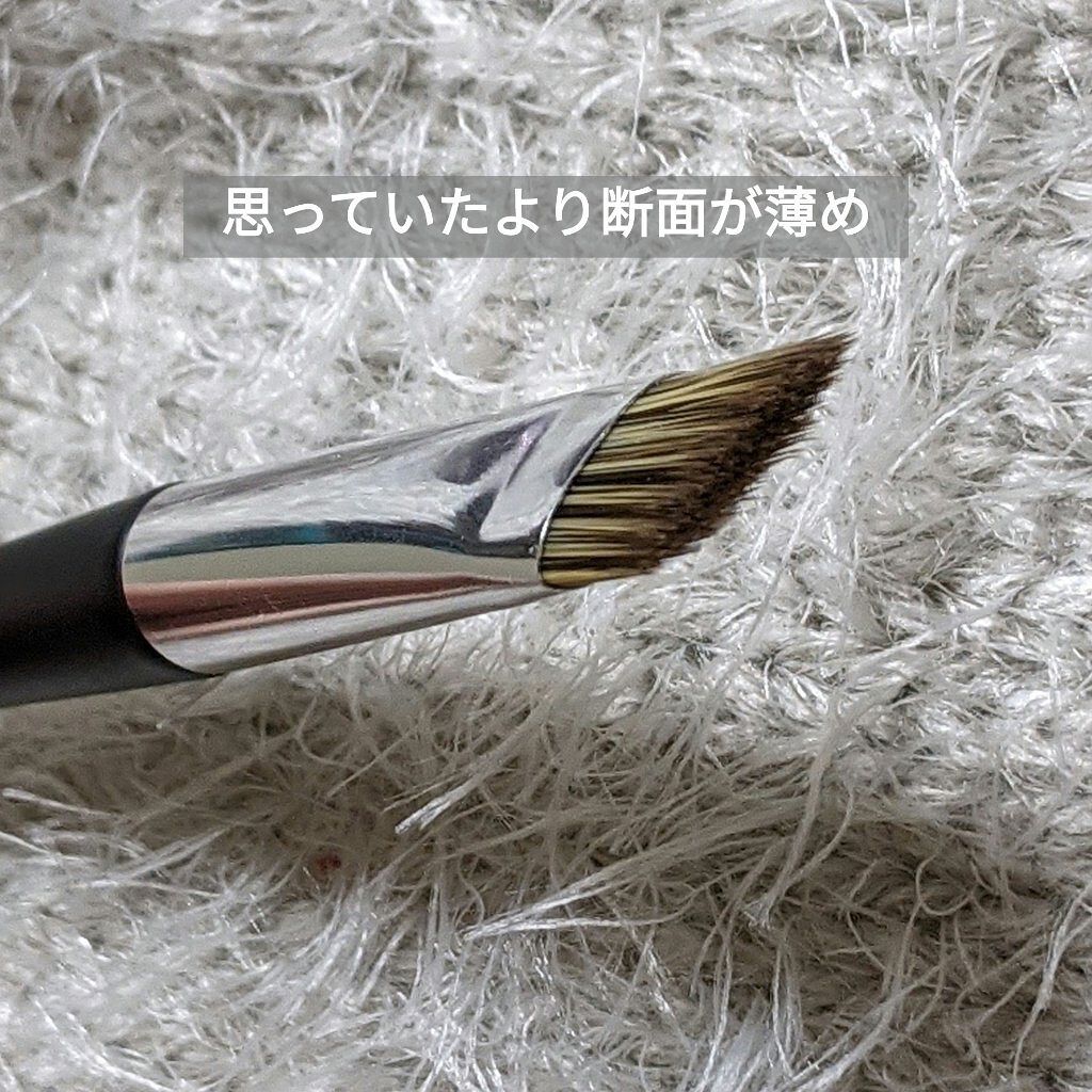 ダブルエンドアイブロウブラシ スマッジタイプ/ロージーローザ/メイクブラシを使ったクチコミ（3枚目）