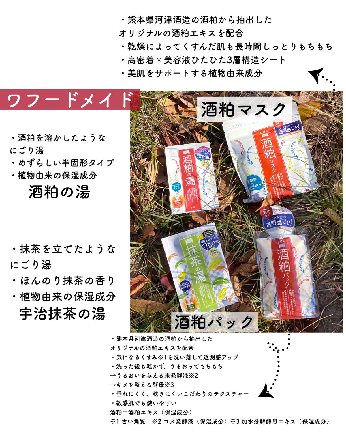 ワフードメイド 酒粕マスク/pdc/シートマスク・パックを使ったクチコミ(2枚目)