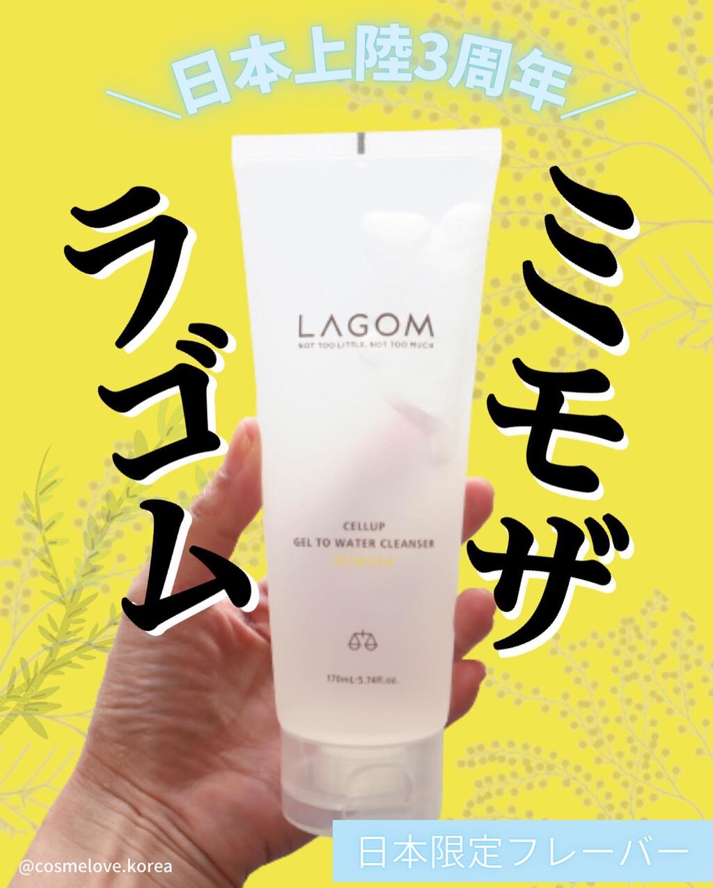 ラゴム ジェルトゥウォーター クレンザー(朝用洗顔)/LAGOM /その他洗顔料を使ったクチコミ（1枚目）