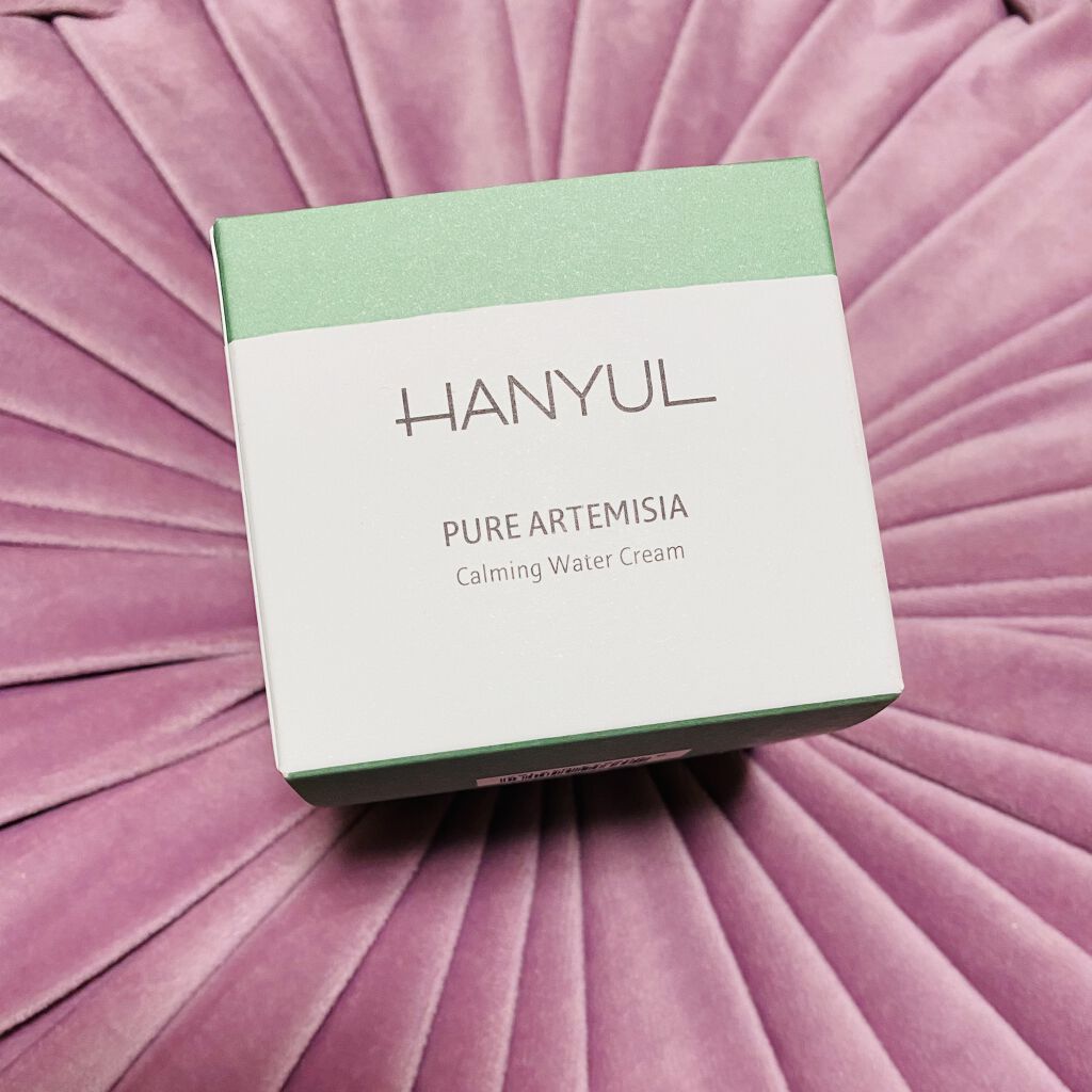 ピュアアルテミシア カーミングウォータークリーム/HANYUL(ハンユル)/フェイスクリームを使ったクチコミ（2枚目）