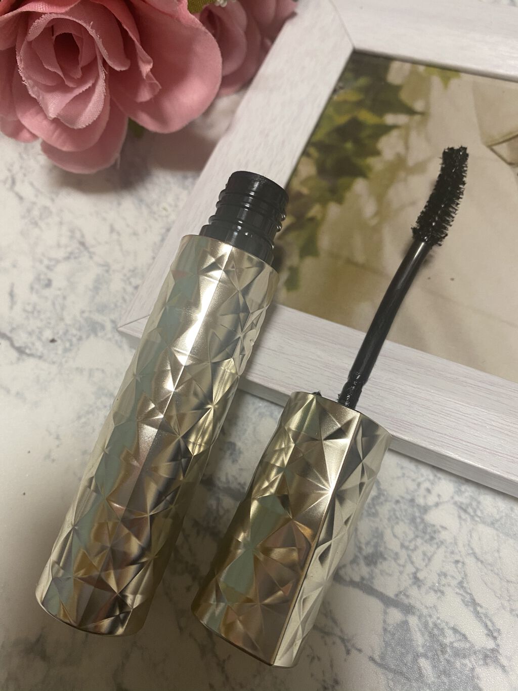 AQ ラッシュブラック Deep Black/DECORTÉ/マスカラを使ったクチコミ（1枚目）