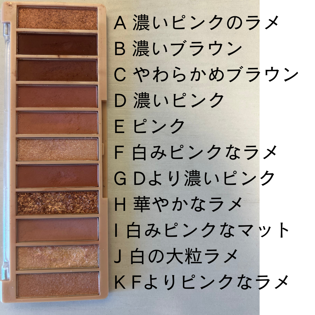 アイシャドウパレット/coou/アイシャドウパレットを使ったクチコミ(3枚目)