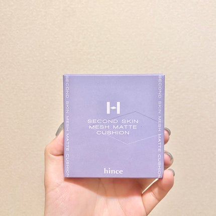 セカンドスキンメッシュマットクッション/hince/クッションファンデーションを使ったクチコミ(6枚目)