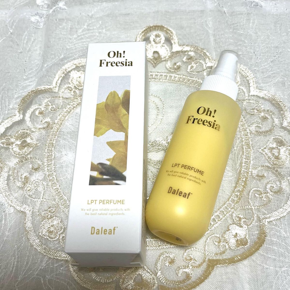 パフュームヘアパックインミスト Pink Breeze/Daleaf/アウトバストリートメントを使ったクチコミ（1枚目）