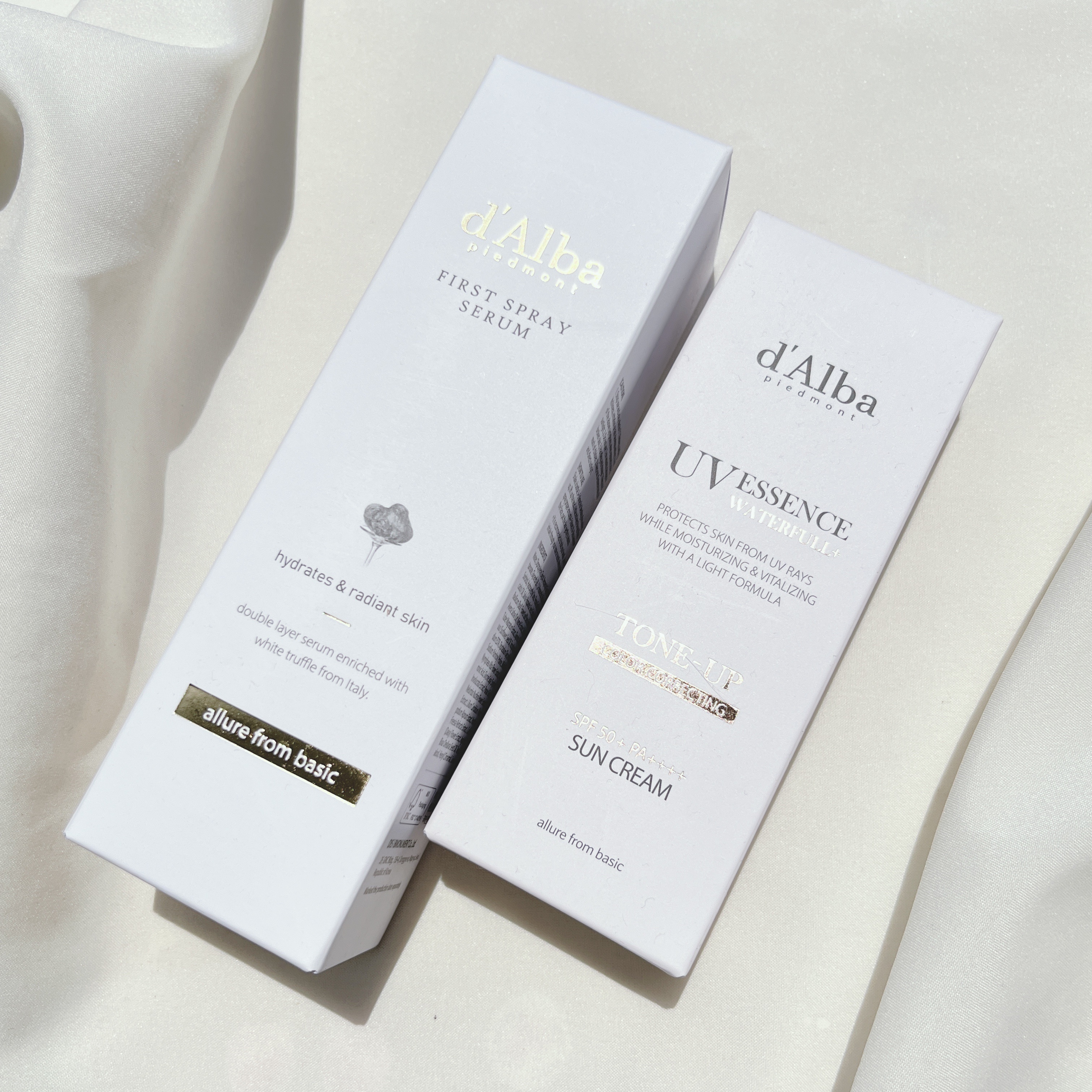 ダルバ ホワイトトリュフファーストスプレーセラム/ダルバ/ミスト状化粧水を使ったクチコミ（2枚目）