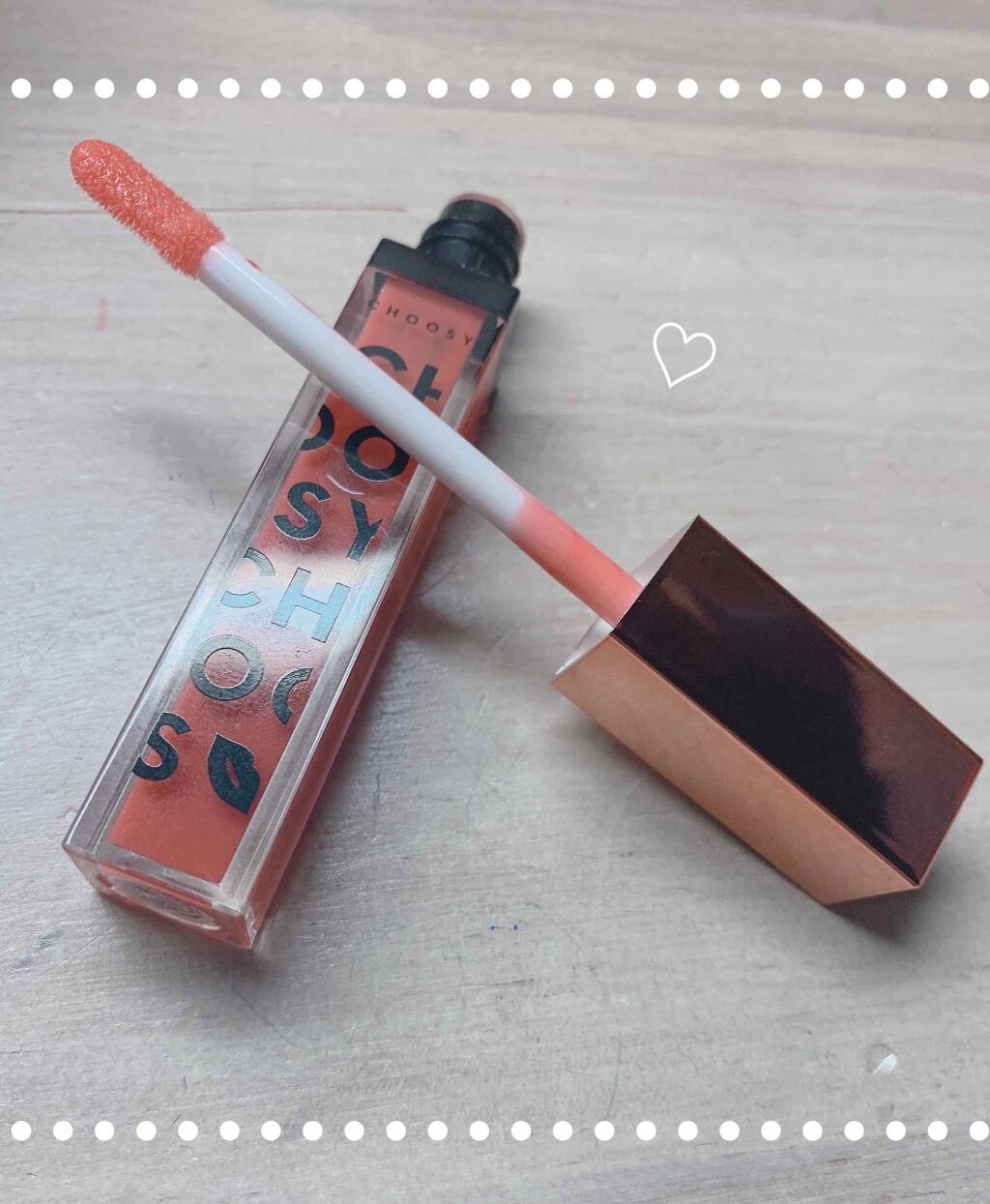 プランプカラーリップ/CHOOSY/リップグロスを使ったクチコミ（2枚目）