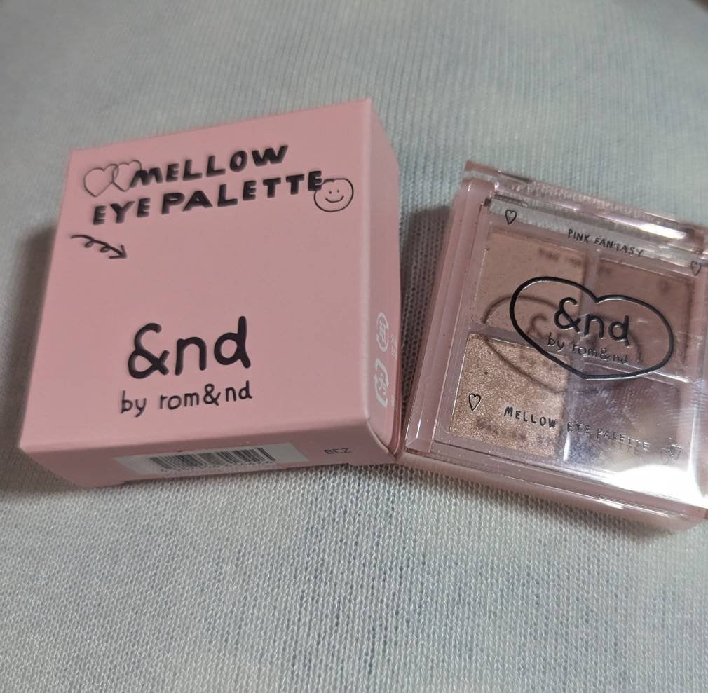 アンドバイロムアンド メロウアイパレット/&nd by rom&nd/アイシャドウパレットを使ったクチコミ(1枚目)