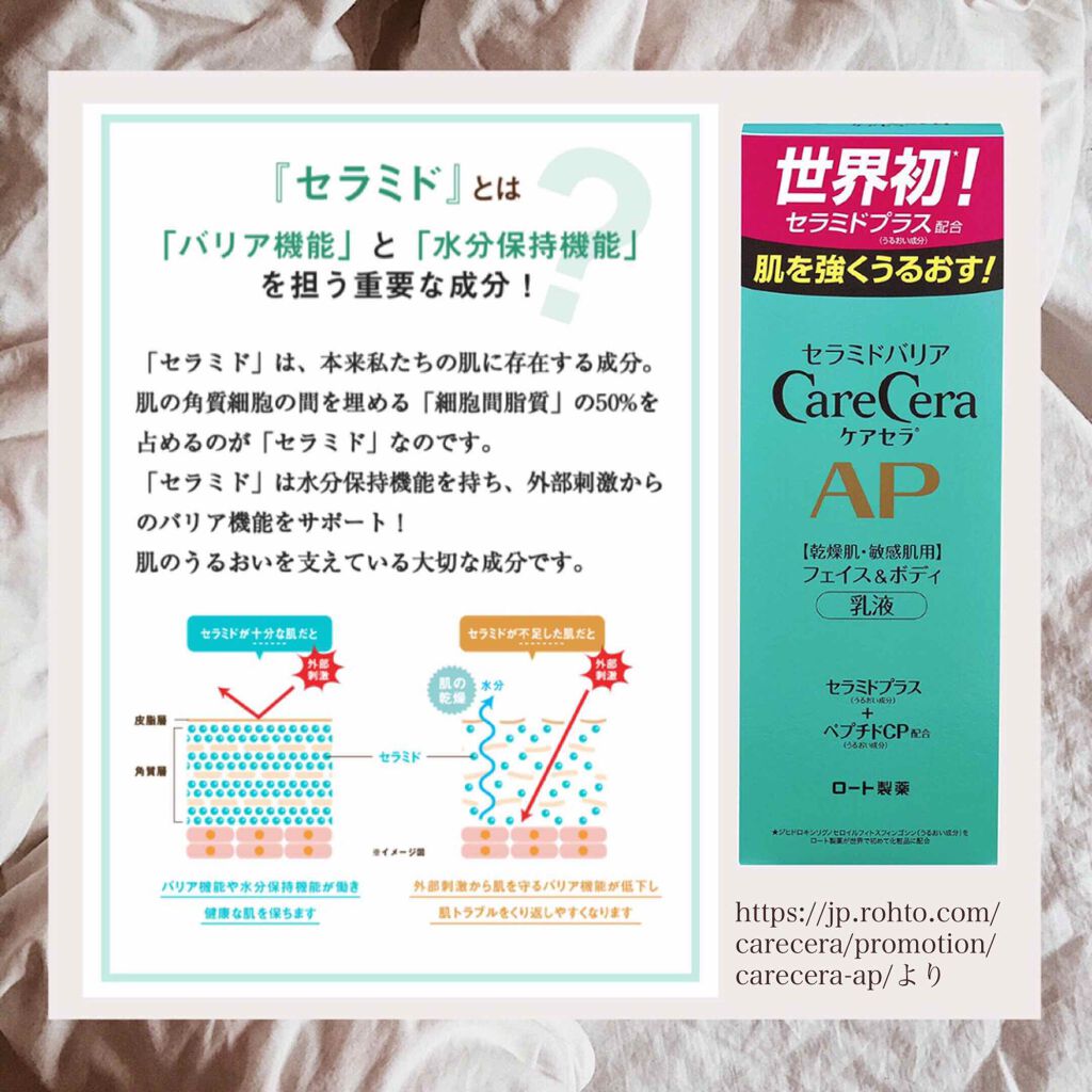 ケアセラ APフェイス＆ボディ乳液/ケアセラ/ボディミルクを使ったクチコミ（3枚目）