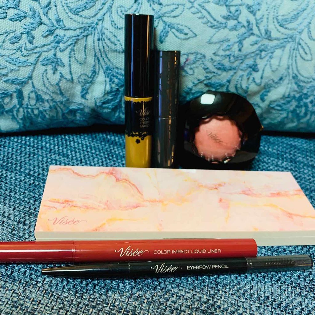 リシェ カラーリング アイブロウマスカラ/Visée/眉マスカラを使ったクチコミ(1枚目)