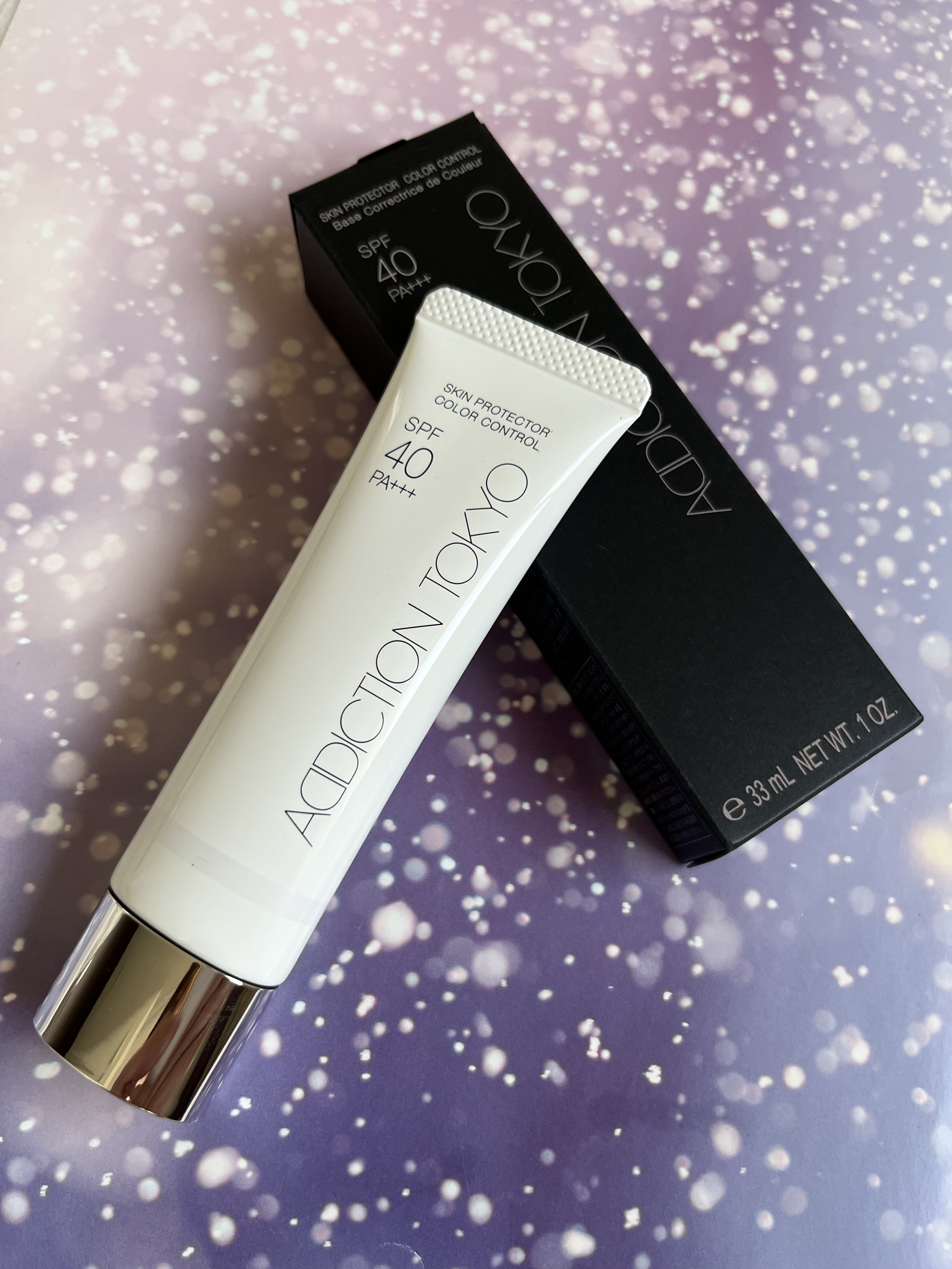 アディクション スキンプロテクター カラーコントロール SPF 40 PA+++ 101 Aurora Clarity/ADDICTION/化粧下地を使ったクチコミ（1枚目）