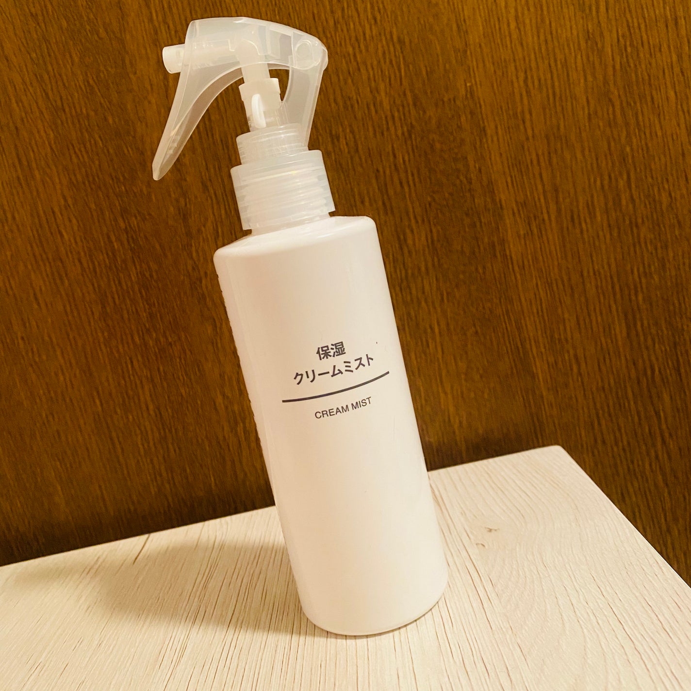 保湿クリームミスト/無印良品/ミスト状化粧水を使ったクチコミ(1枚目)