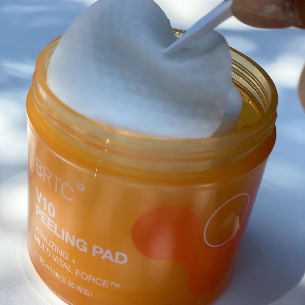 V10ピーリングパッド/BRTC/トナーパッドを使ったクチコミ（2枚目）