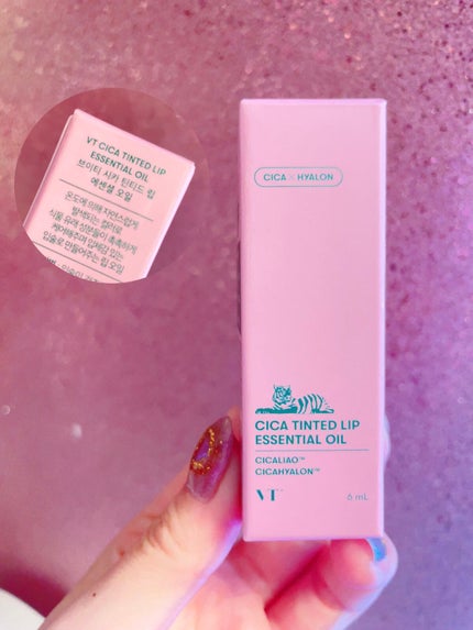 シカ ティンテッド リップ エッセンシャル オイル/VT/リップオイルを使ったクチコミ(6枚目)