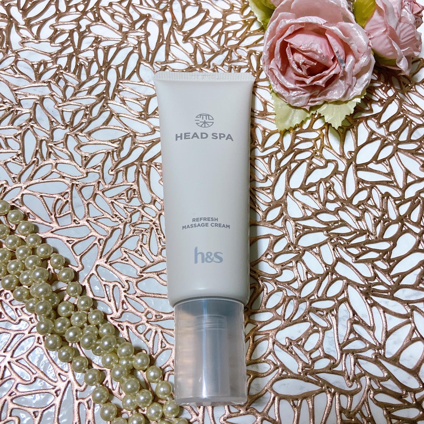 リフレッシュ マッサージクリーム/h&s/洗い流すヘアトリートメントを使ったクチコミ（1枚目）