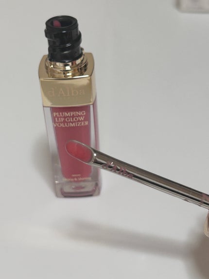 ダルバ プランピンクグロウボリューマイザー/ダルバ/リップグロスを使ったクチコミ(5枚目)