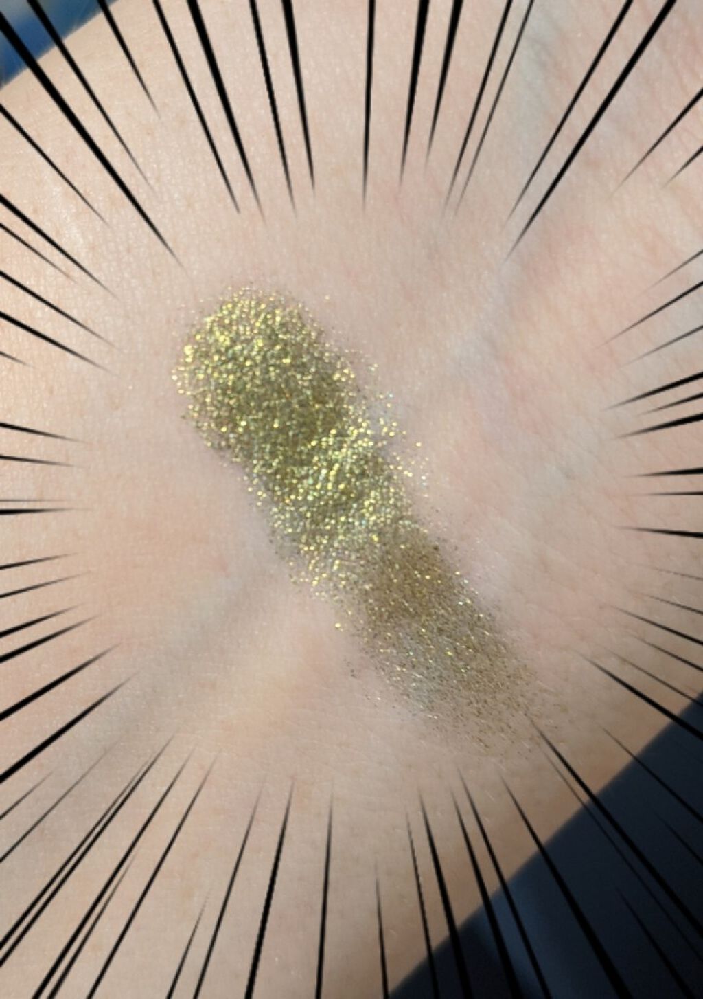 ダズルシャドウ エクストリーム/M・A・C/単色アイシャドウを使ったクチコミ(3枚目)