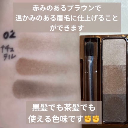 ノーズ&アイブロウパウダー/CEZANNE/パウダーアイブロウを使ったクチコミ(6枚目)