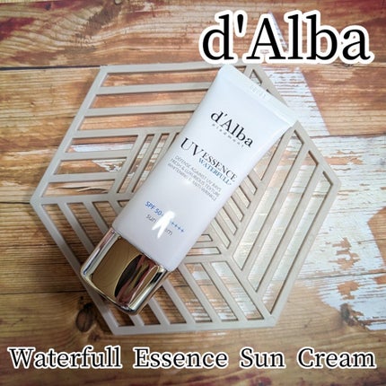 ダルバ ウォータフル エッセンス サンクリーム/ダルバ/日焼け止めクリームを使ったクチコミ(1枚目)