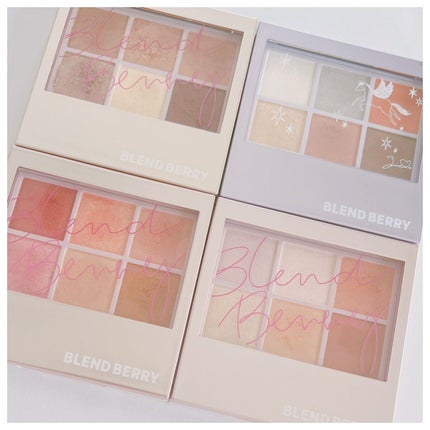 オーラクリエイション/BLEND BERRY/アイシャドウパレットを使ったクチコミ(7枚目)