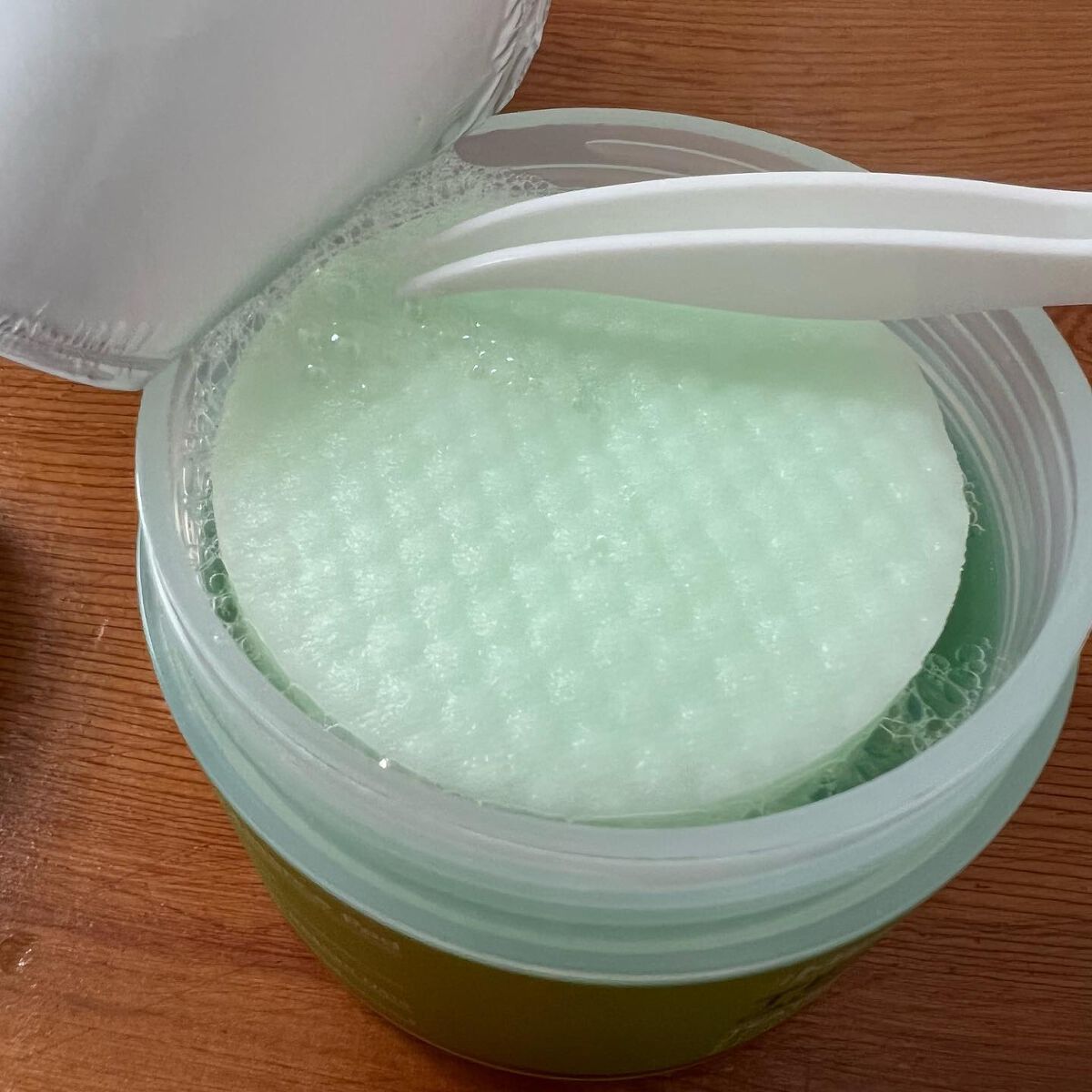 ティーツリーカーミングエッセンスパッド/MEDIHEAL/トナーパッドを使ったクチコミ（3枚目）