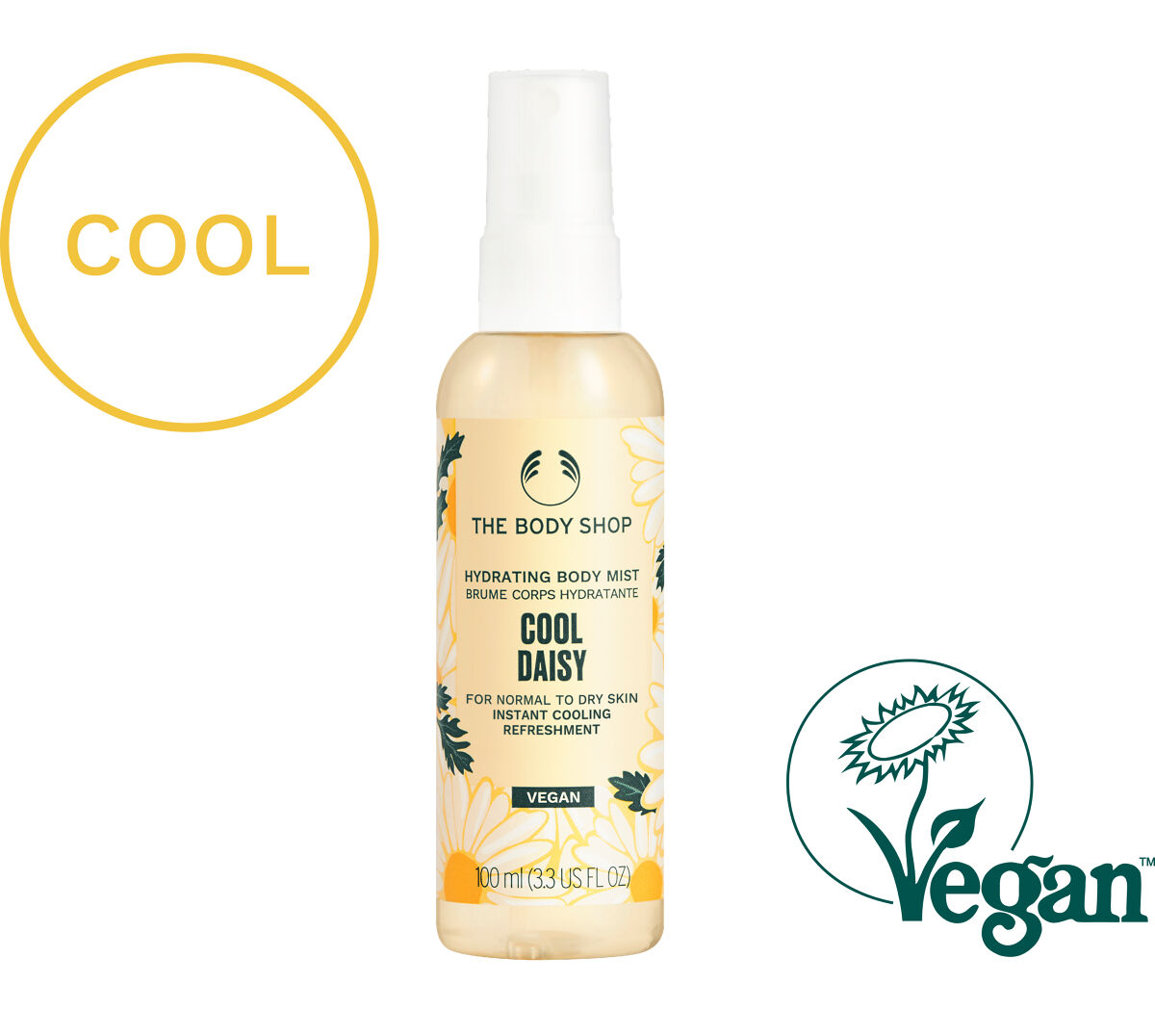 THE BODY SHOP ハイドレーティングボディミスト クールデイジー