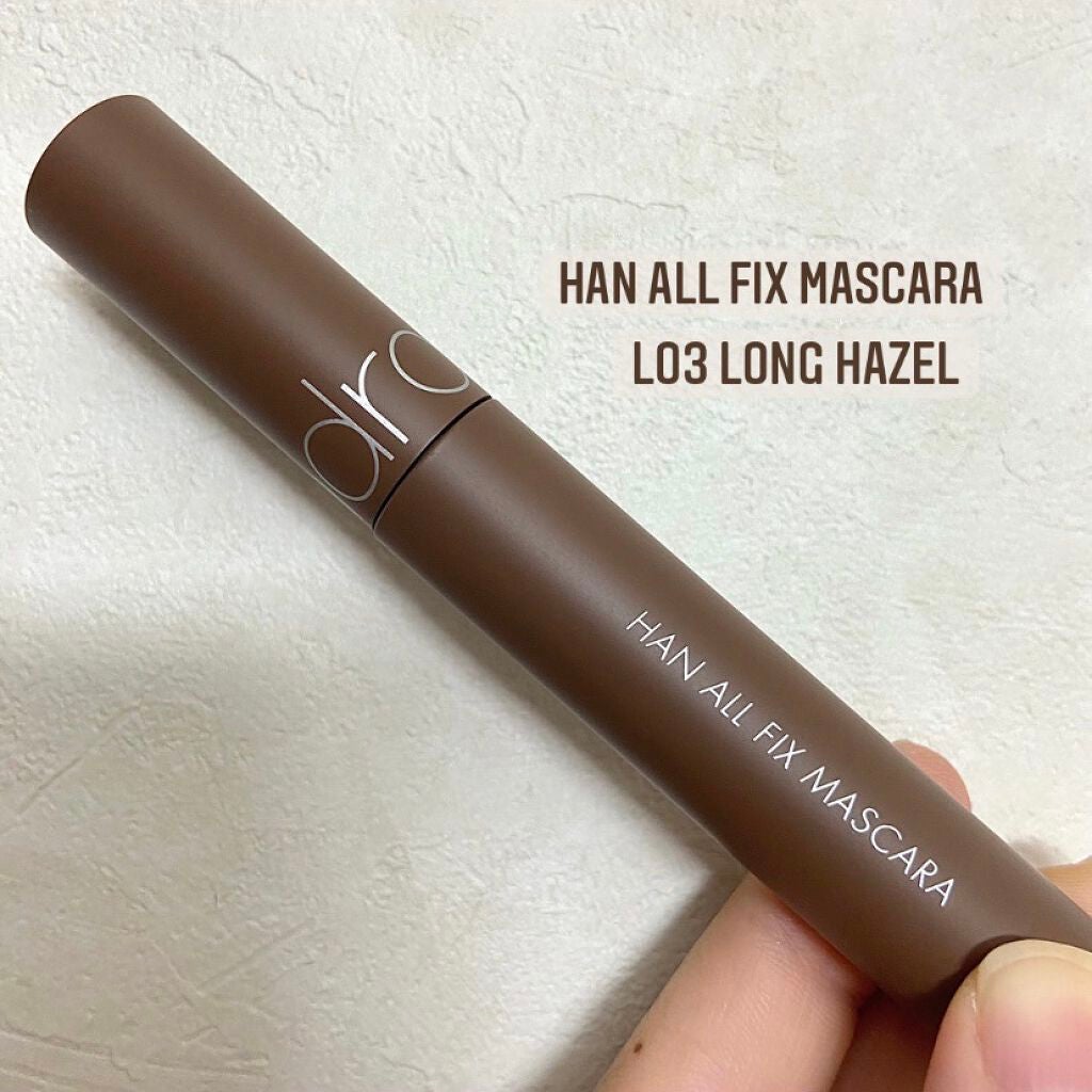 ハンオールフィックスマスカラ/rom&nd/マスカラを使ったクチコミ(1枚目)